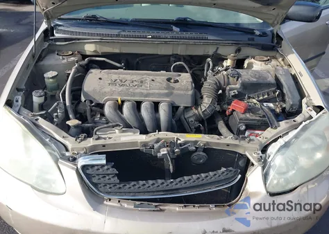 2006 Toyota Corolla Ce from USA, damaged, VIN 2T1BR32E56C692411